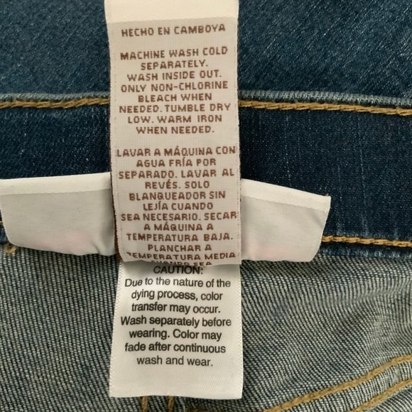 Liz Lange Maternity for Target Jeans Women Size S Blue Ankle Skinny Distressed - Picture 7 of 9